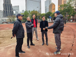 我校开展新学期各代表队训练检查工作
