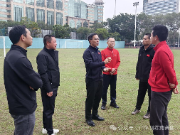 副校长李裕和带队深入一线检查新学期各代表队训练工作